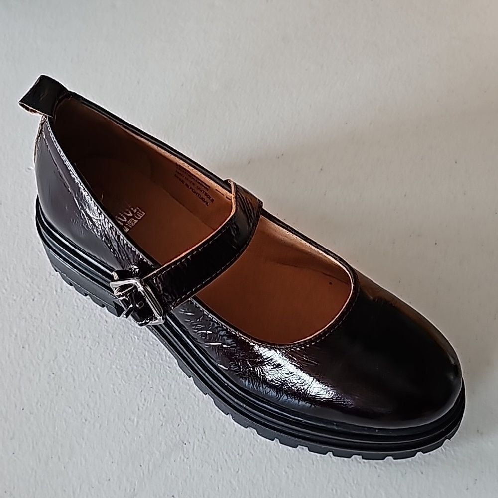 Miz Mooz Black Patent Leather Flats